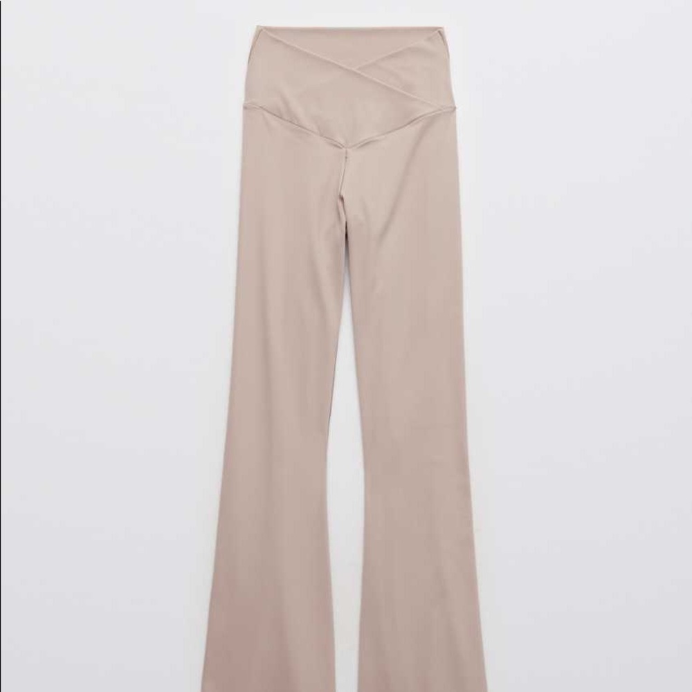 Aerie Crossover Flare Leggings